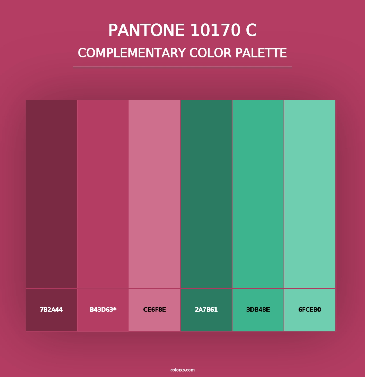 PANTONE 10170 C - Complementary Color Palette