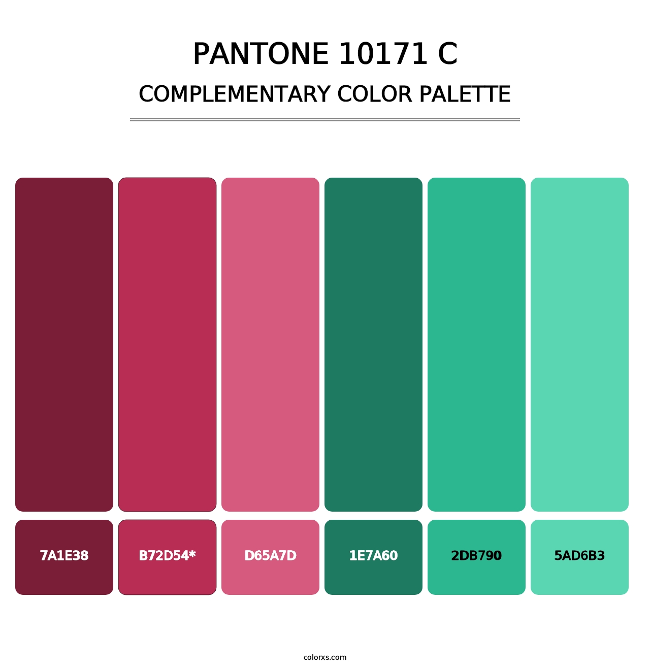 PANTONE 10171 C - Complementary Color Palette