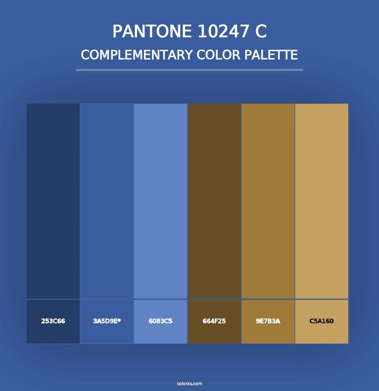 PANTONE 10247 C - Complementary Color Palette