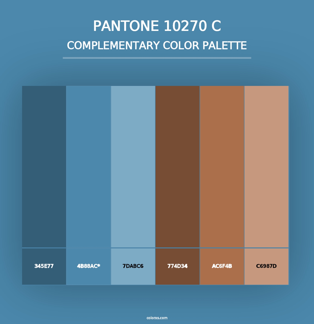 PANTONE 10270 C - Complementary Color Palette