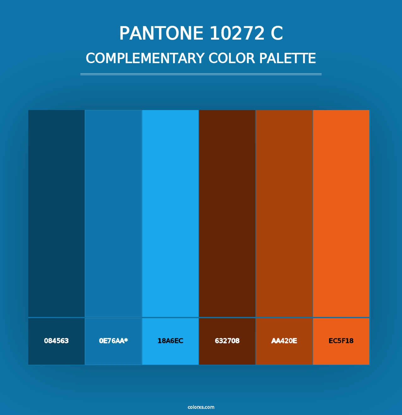 PANTONE 10272 C - Complementary Color Palette