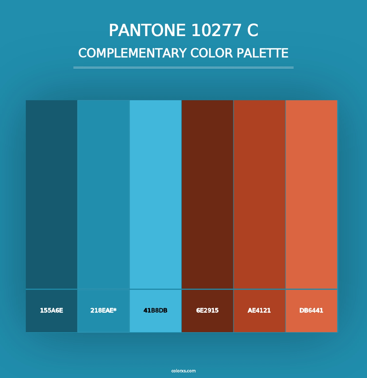 PANTONE 10277 C - Complementary Color Palette