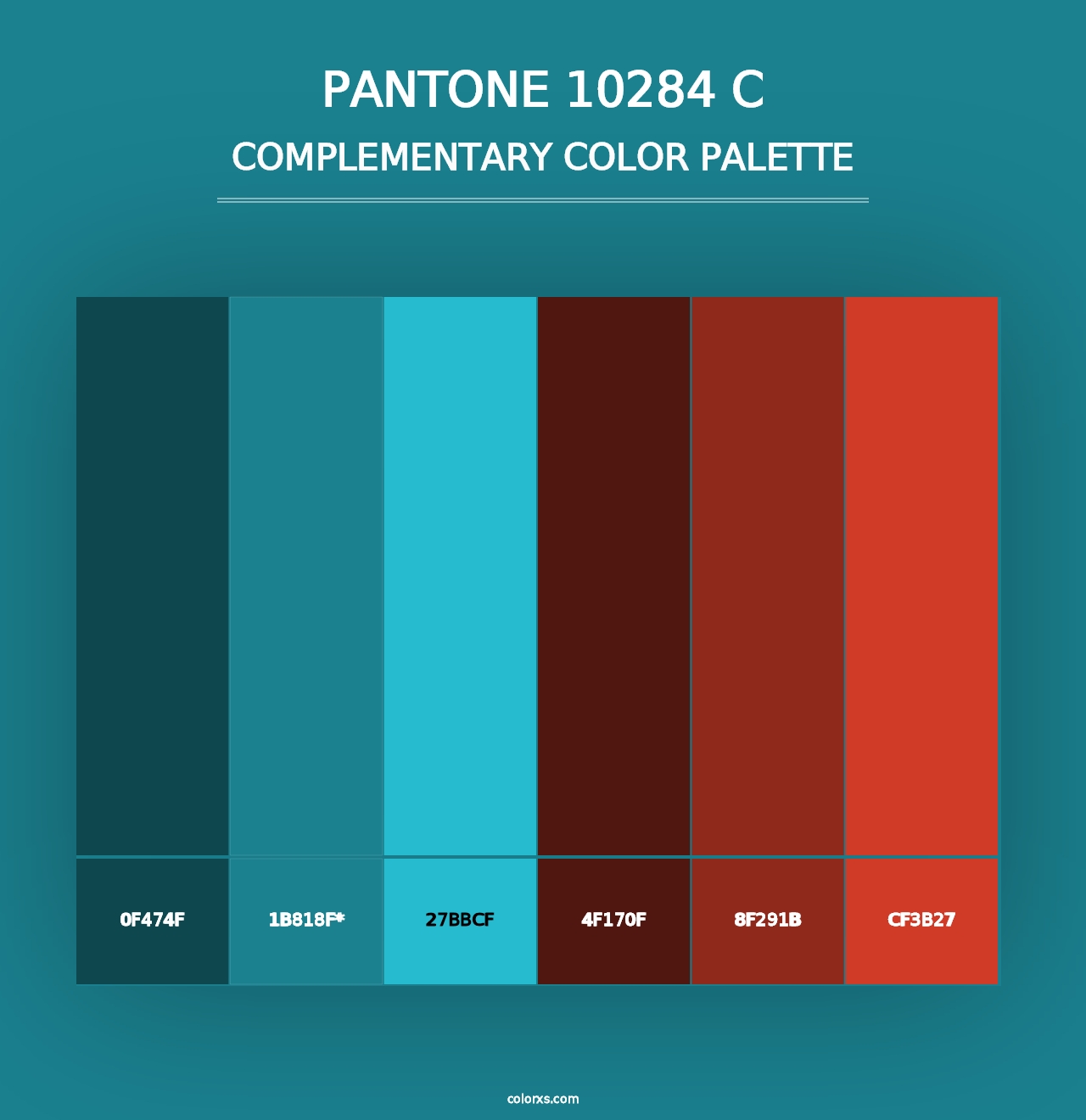 PANTONE 10284 C - Complementary Color Palette