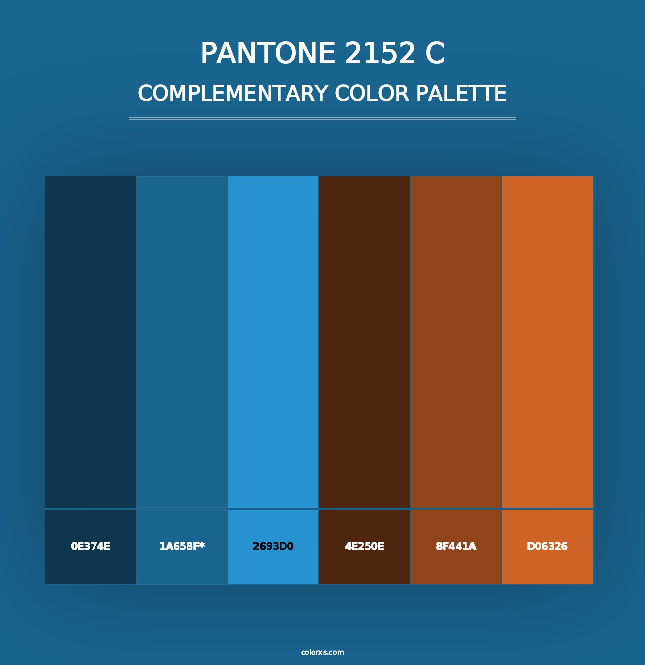 PANTONE 2152 C - Complementary Color Palette