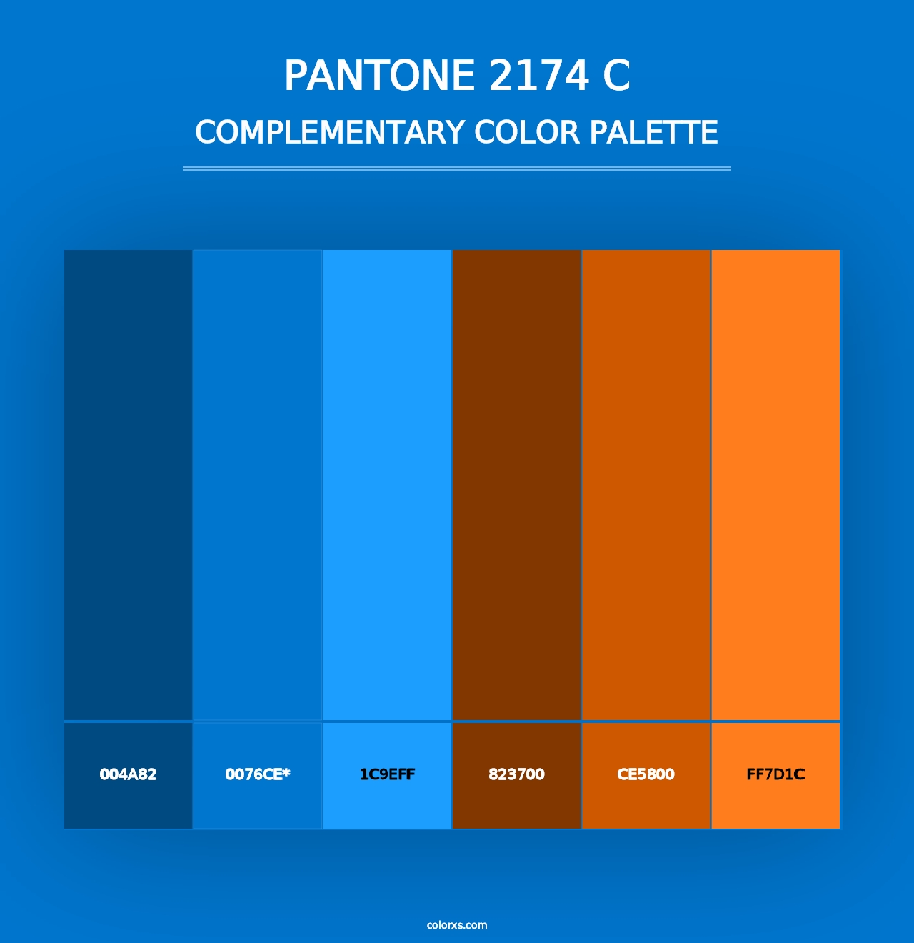 PANTONE 2174 C - Complementary Color Palette