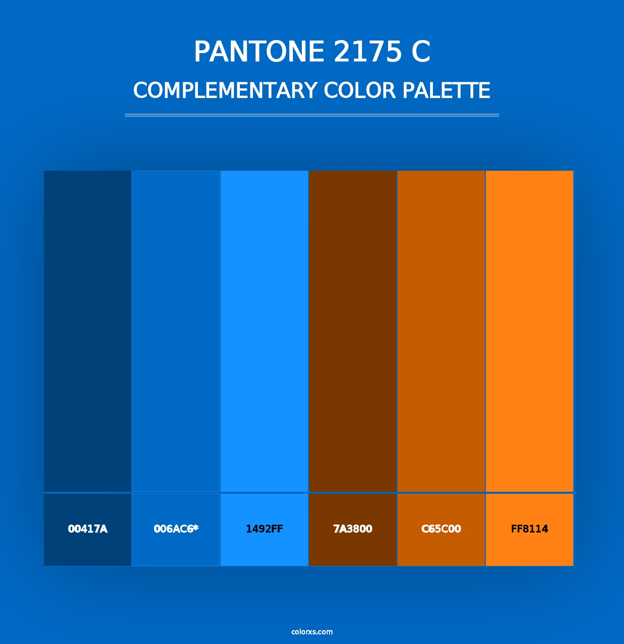 PANTONE 2175 C - Complementary Color Palette