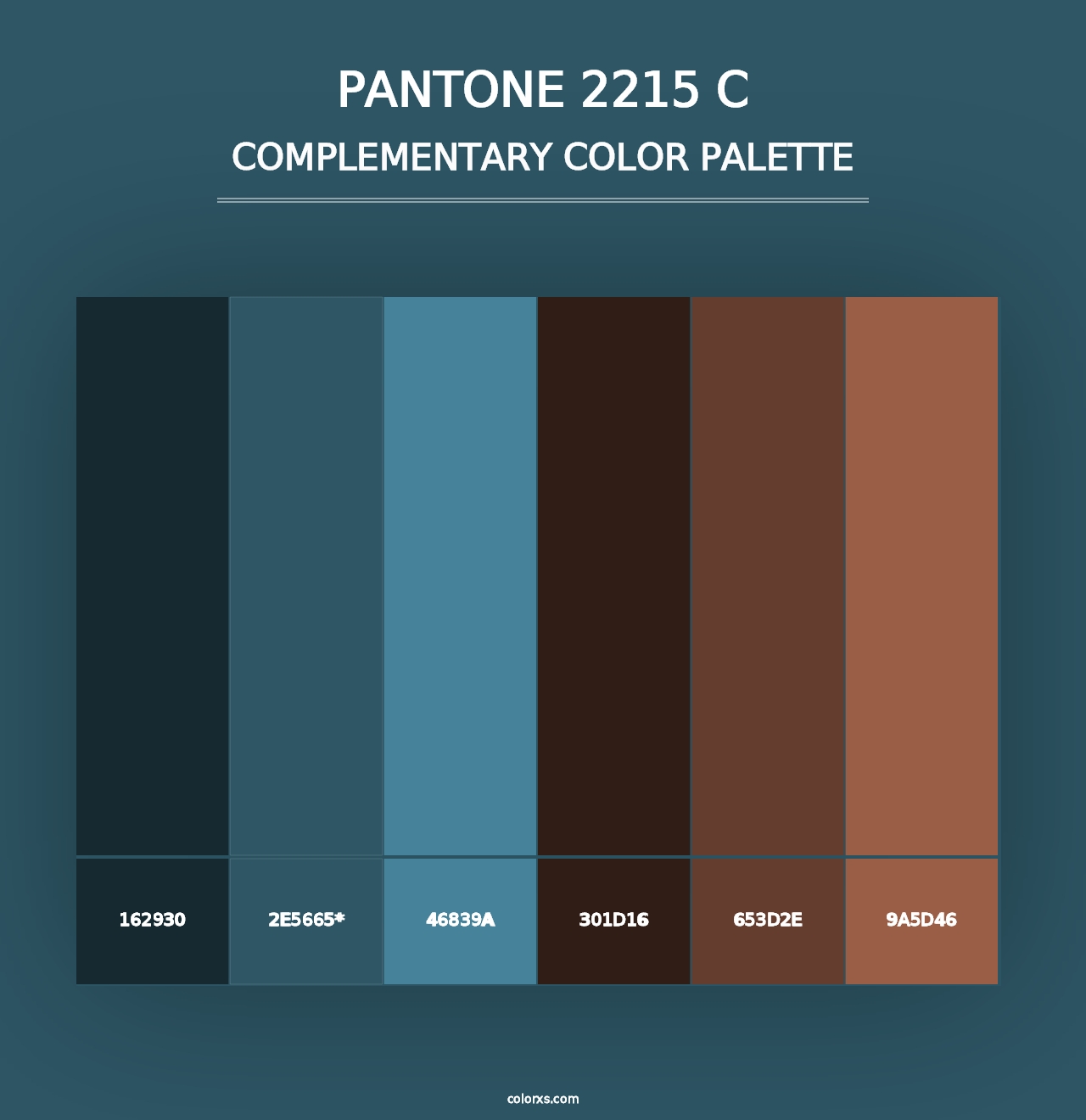 PANTONE 2215 C - Complementary Color Palette