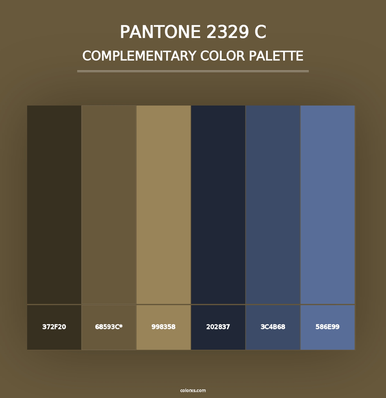 PANTONE 2329 C - Complementary Color Palette