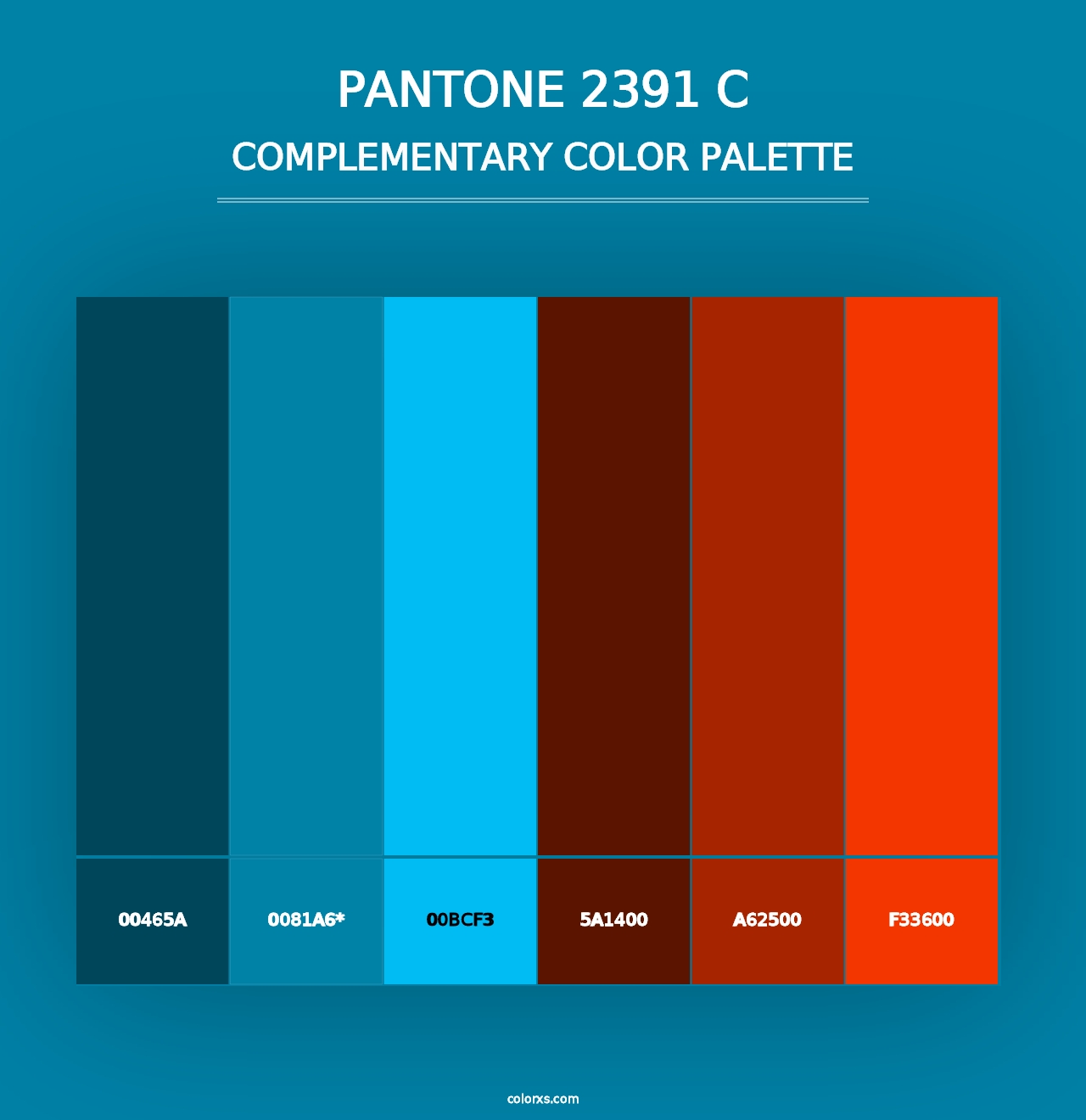 PANTONE 2391 C - Complementary Color Palette