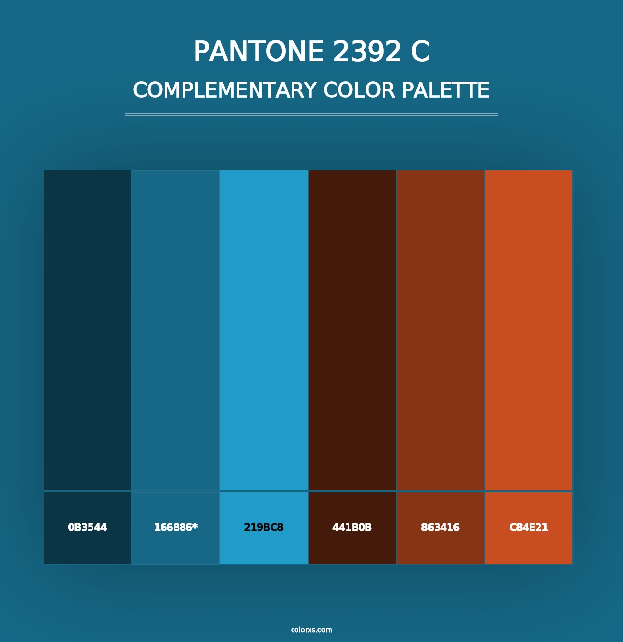 PANTONE 2392 C - Complementary Color Palette