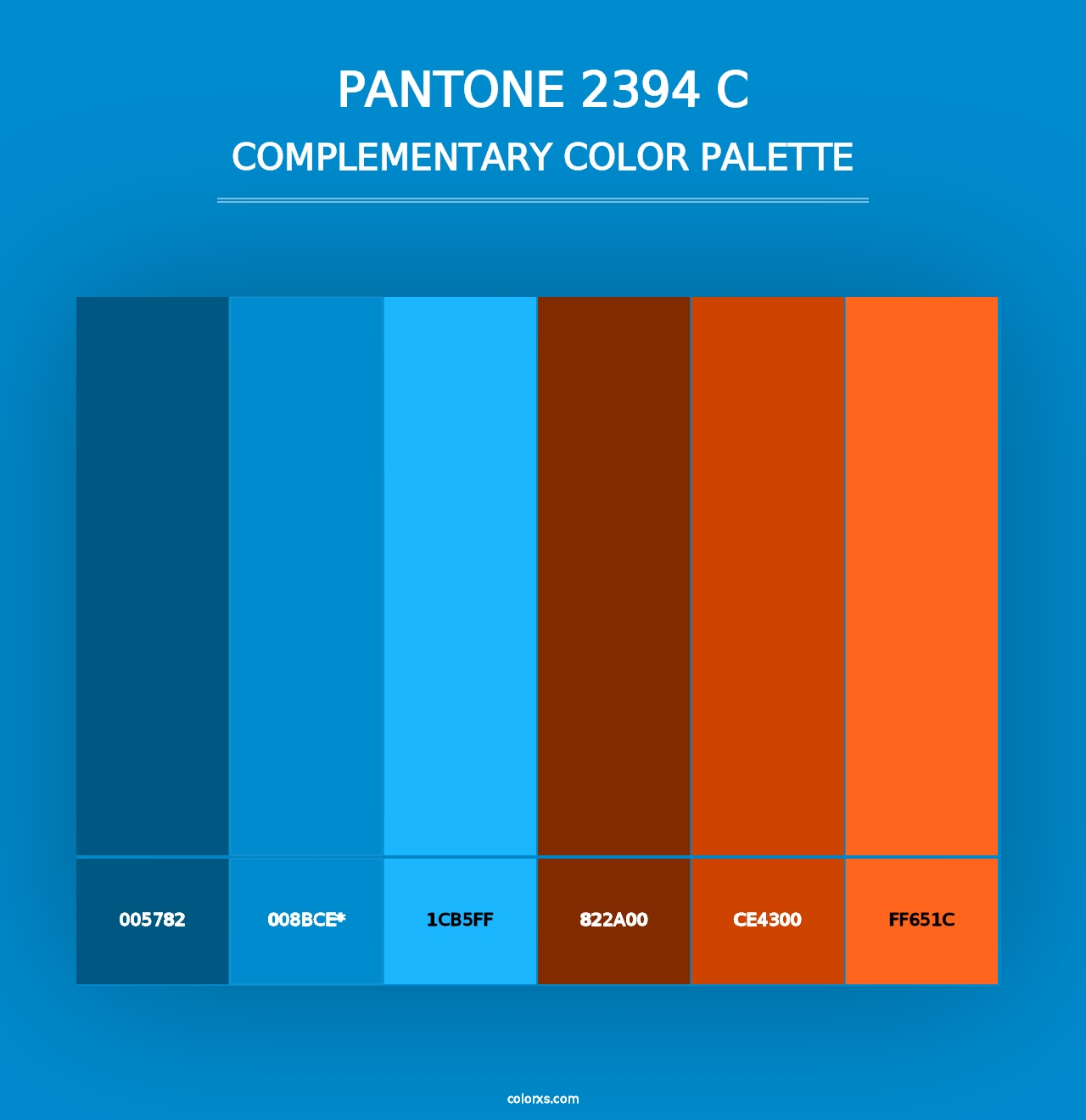 PANTONE 2394 C - Complementary Color Palette