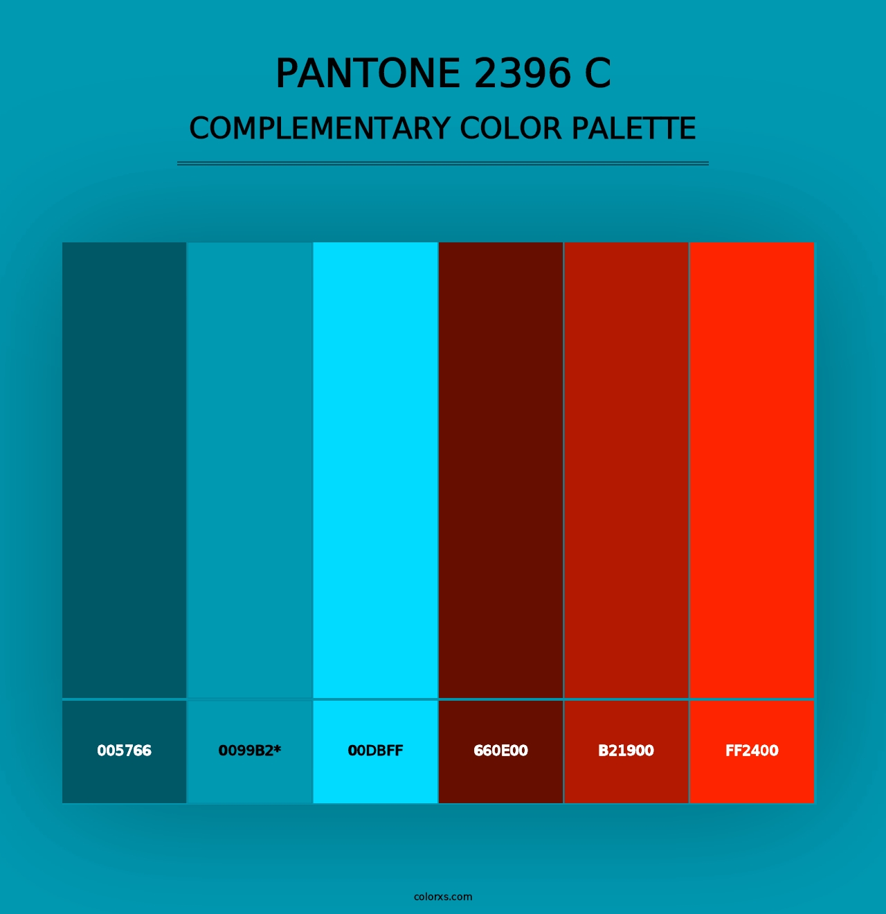 PANTONE 2396 C - Complementary Color Palette