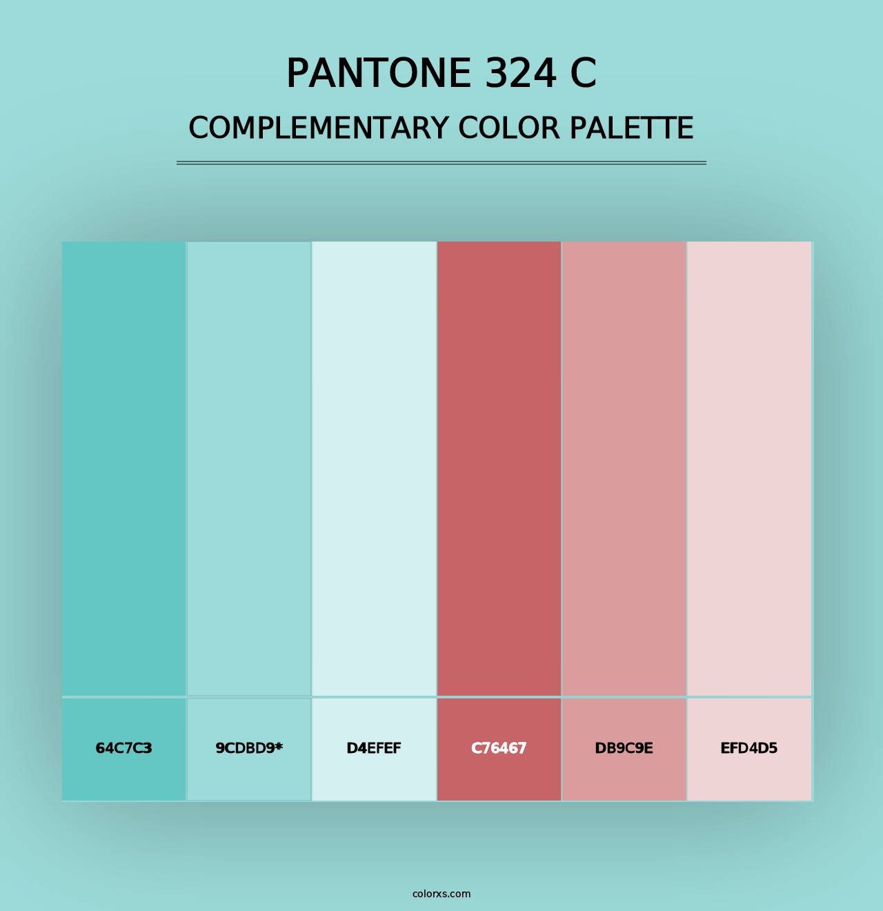 PANTONE 324 C - Complementary Color Palette