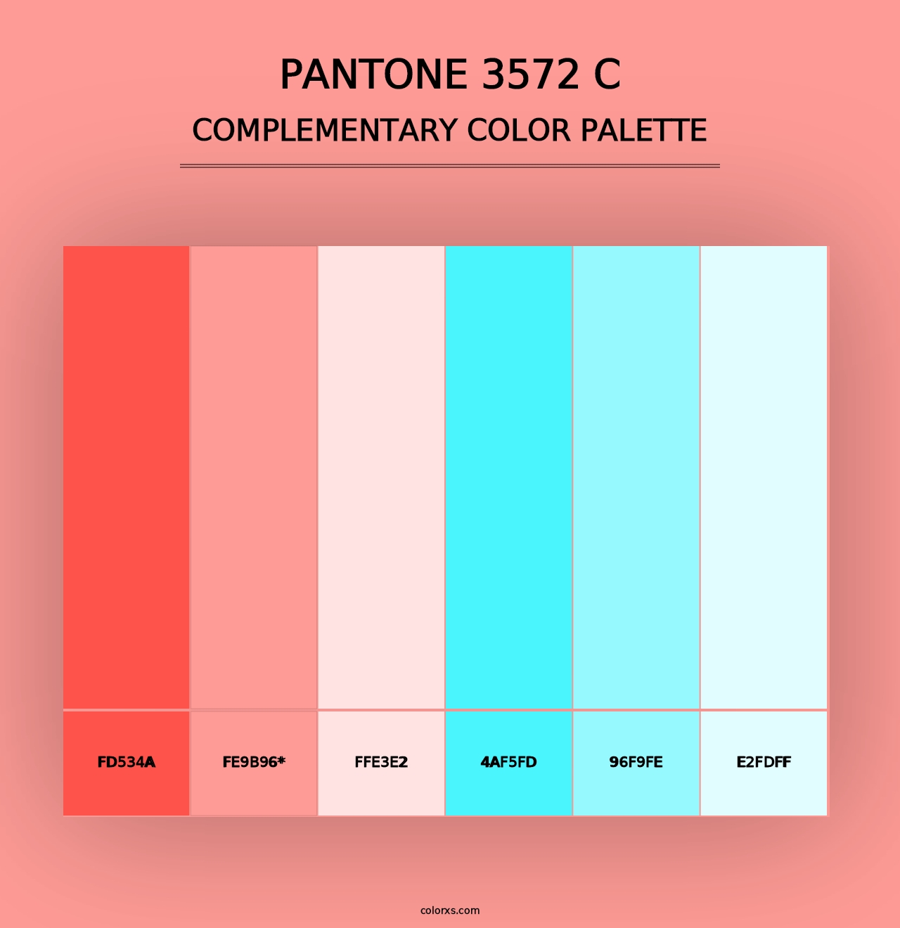 PANTONE 3572 C - Complementary Color Palette