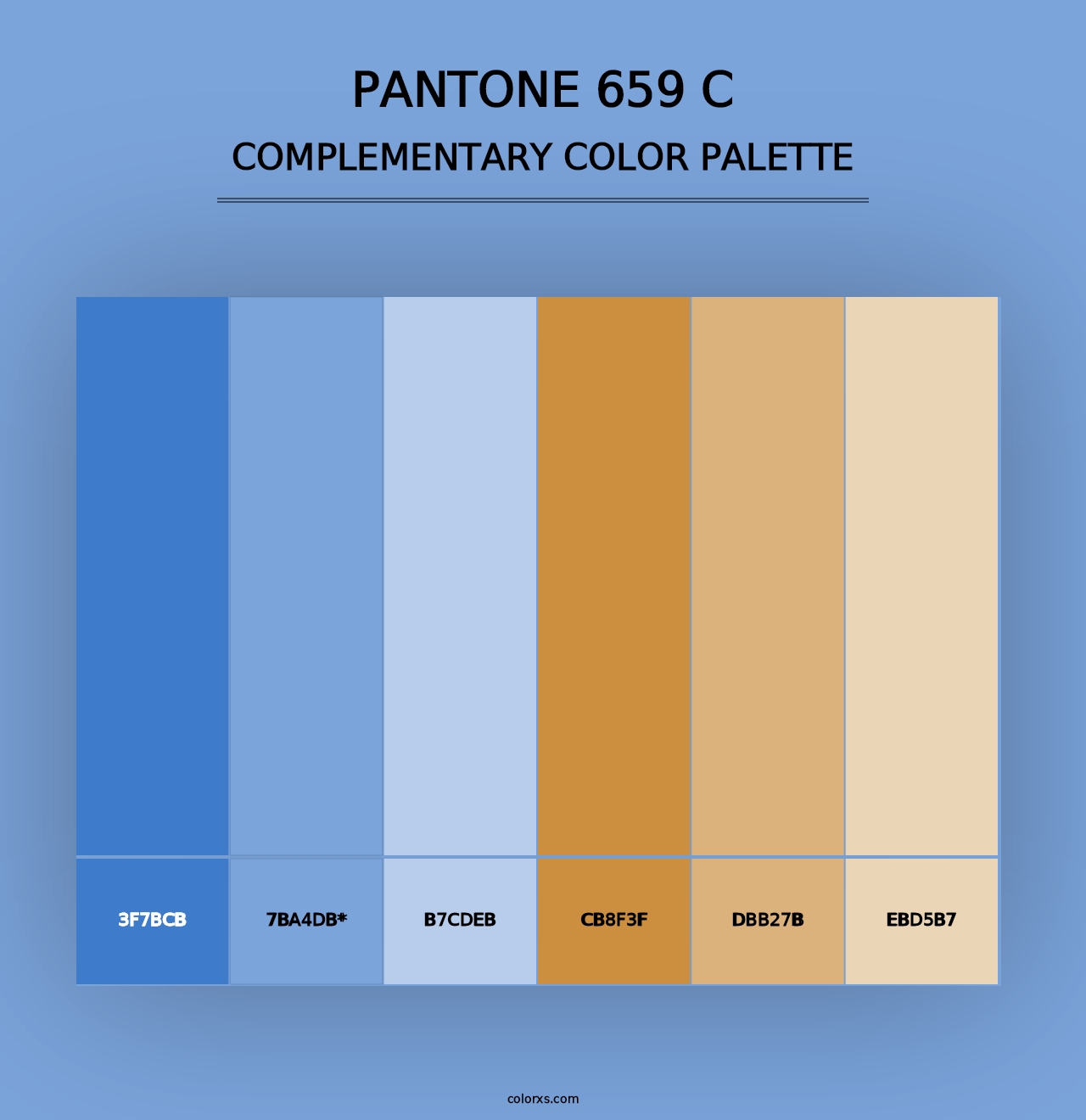 PANTONE 659 C - Complementary Color Palette