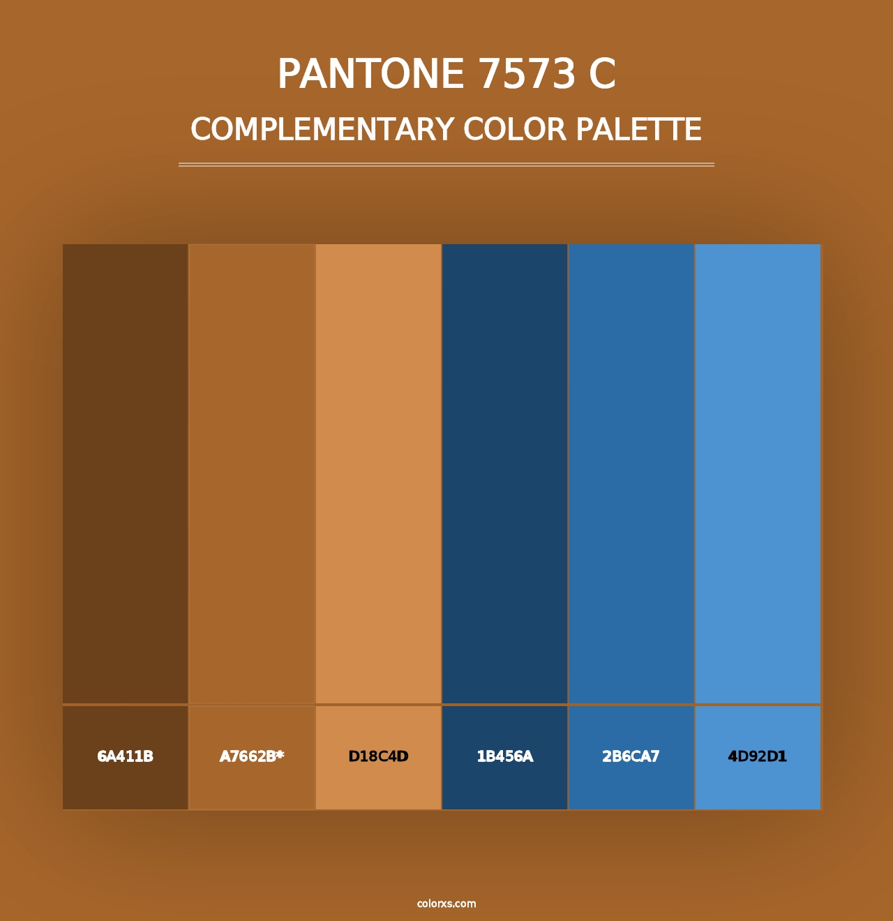 PANTONE 7573 C - Complementary Color Palette