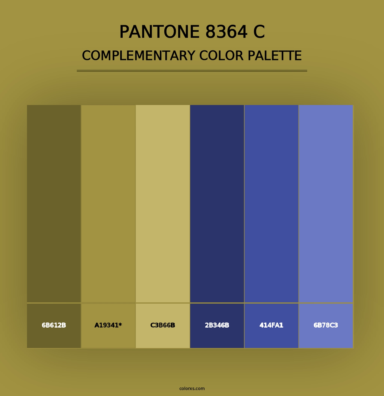 PANTONE 8364 C - Complementary Color Palette