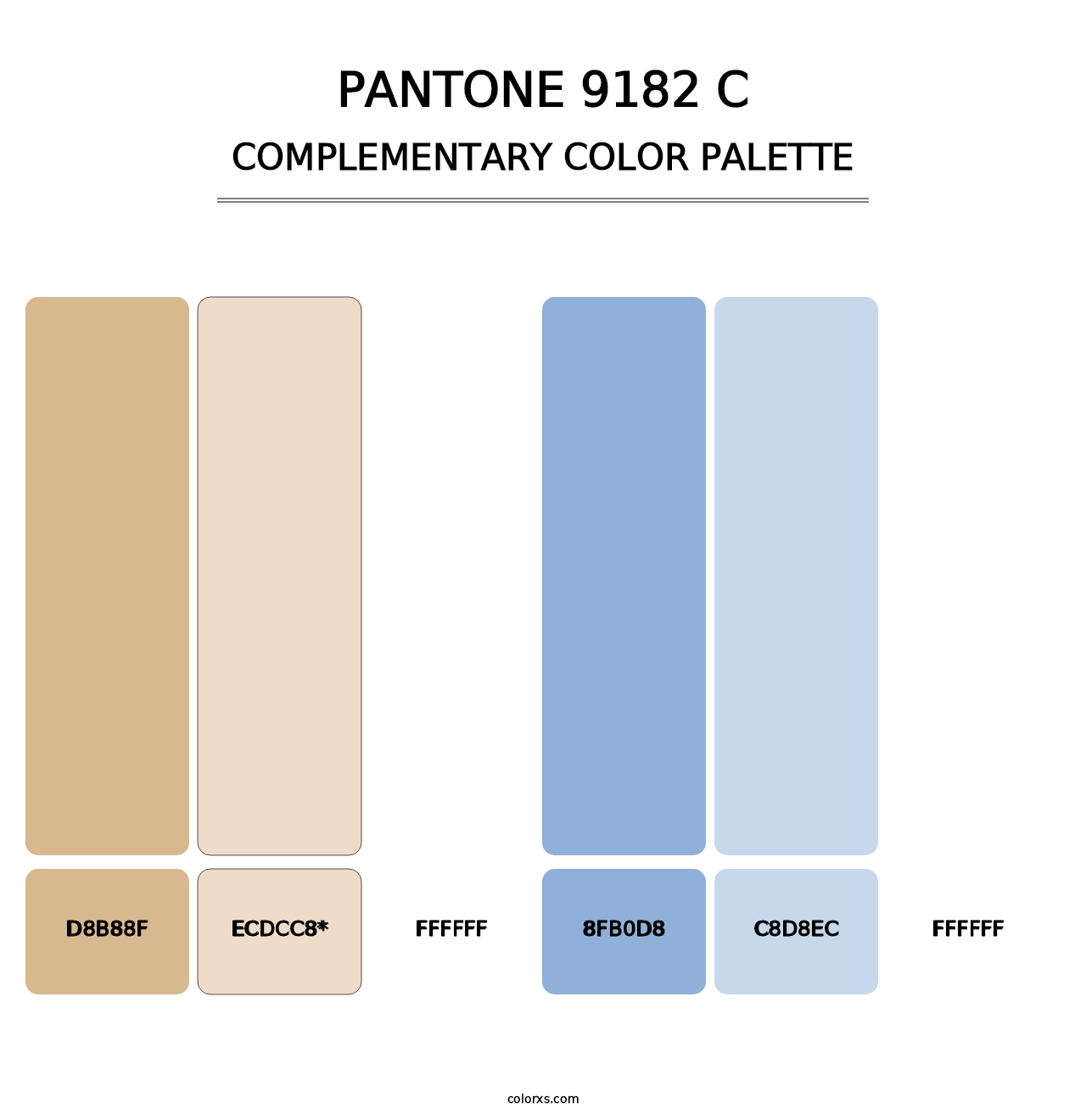 PANTONE 9182 C - Complementary Color Palette