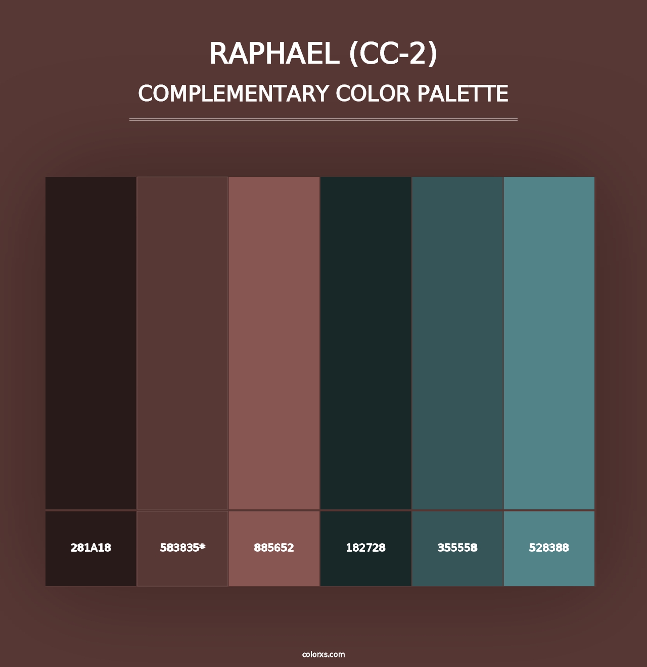 Raphael (CC-2) - Complementary Color Palette