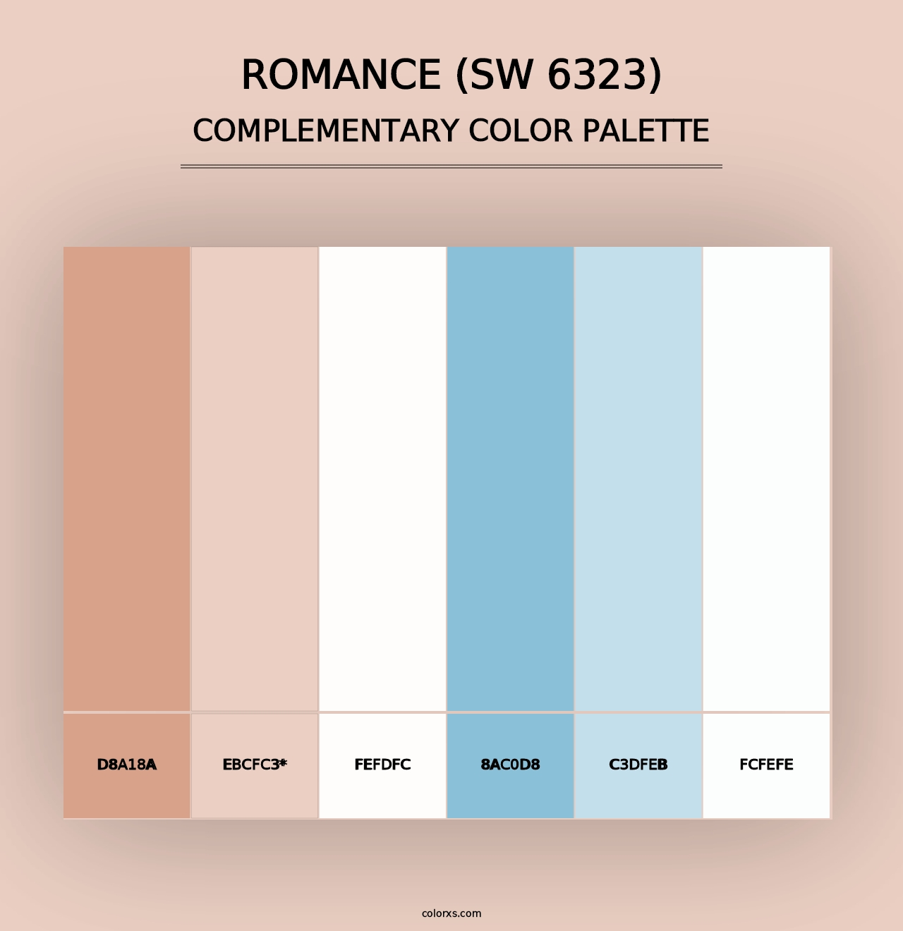 Romance (SW 6323) - Complementary Color Palette