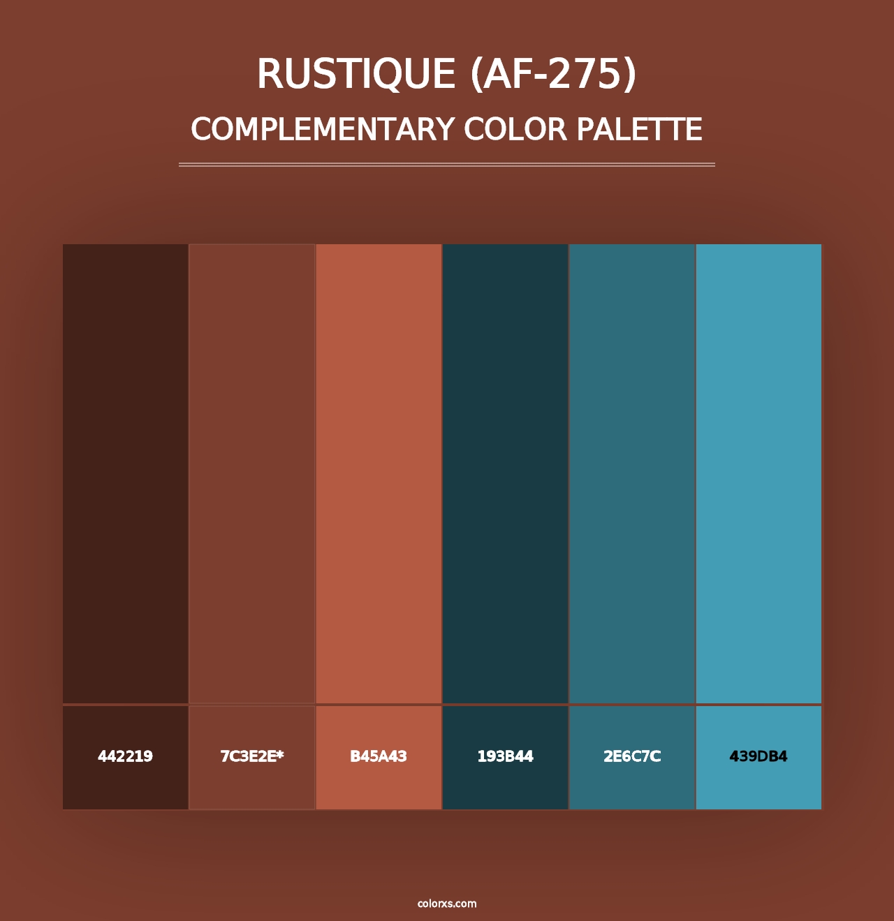 Rustique (AF-275) - Complementary Color Palette