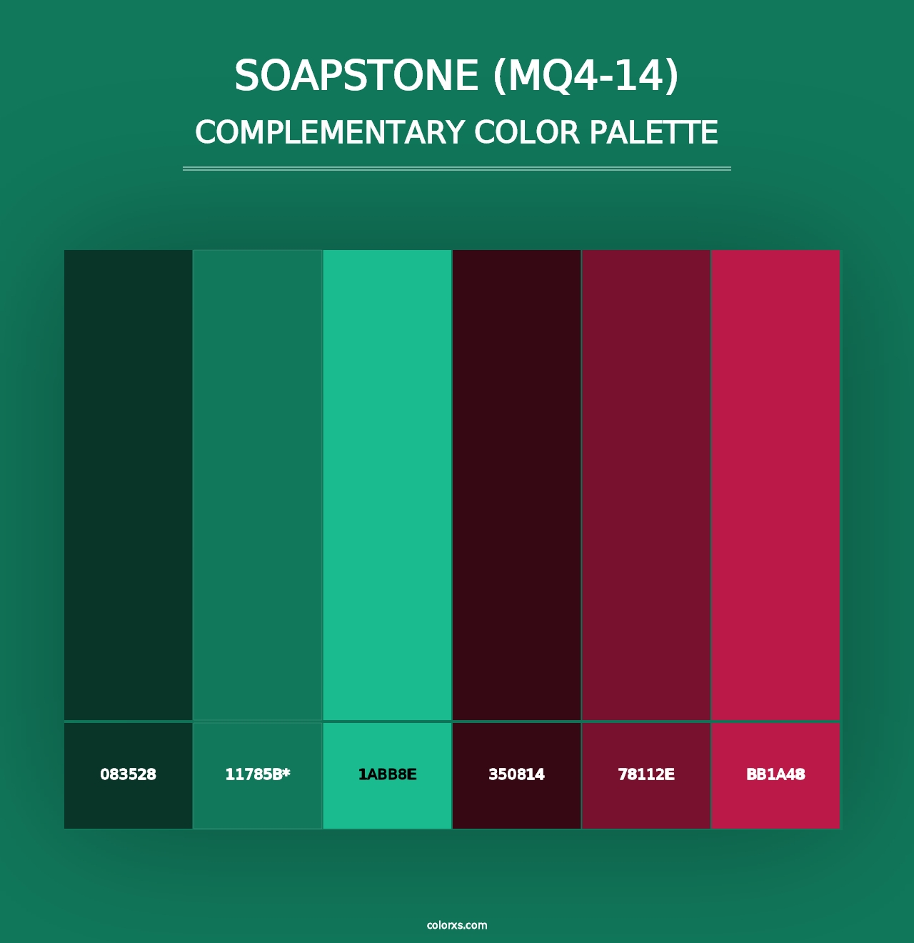 Soapstone (MQ4-14) - Complementary Color Palette