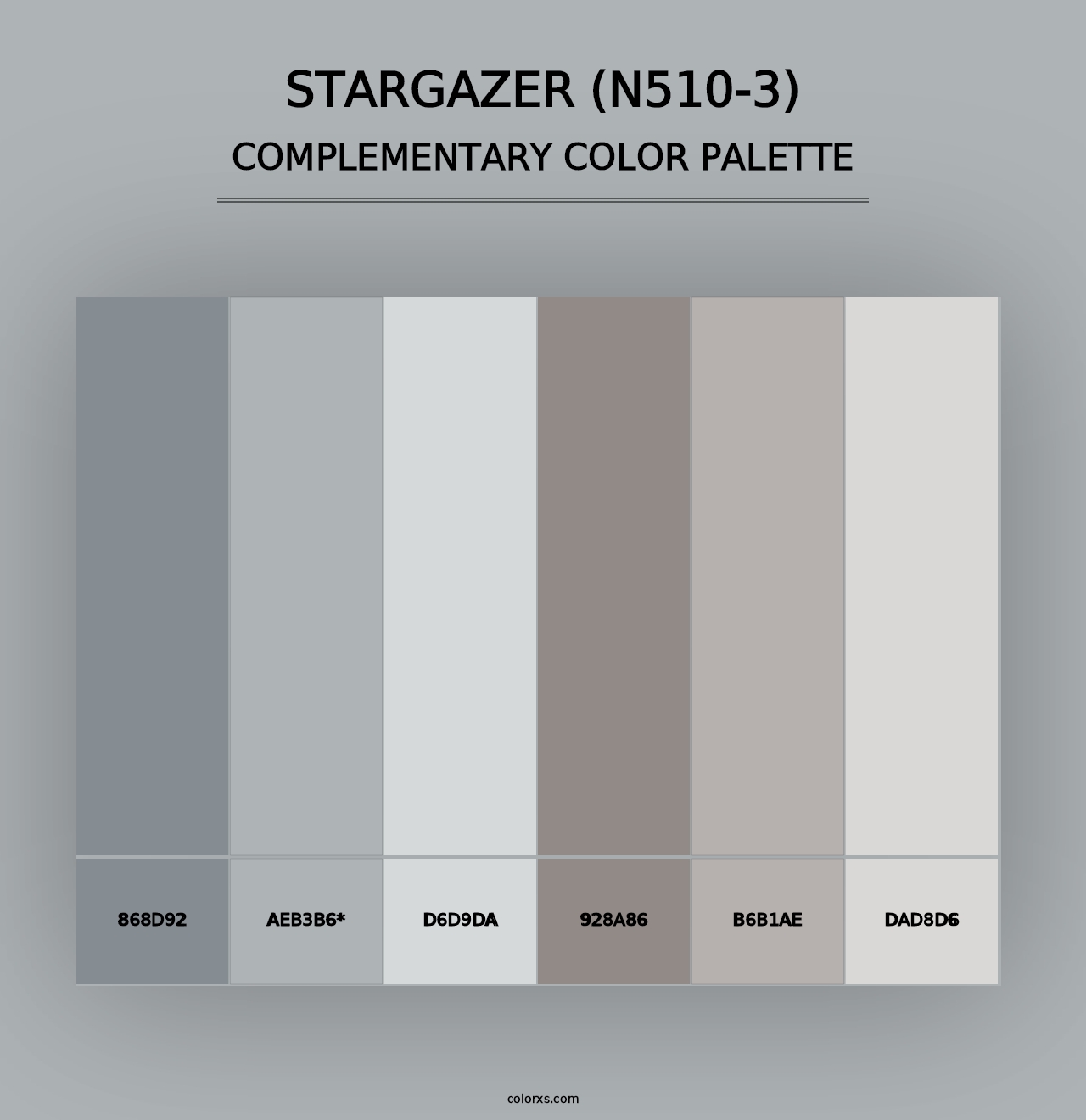 Stargazer (N510-3) - Complementary Color Palette