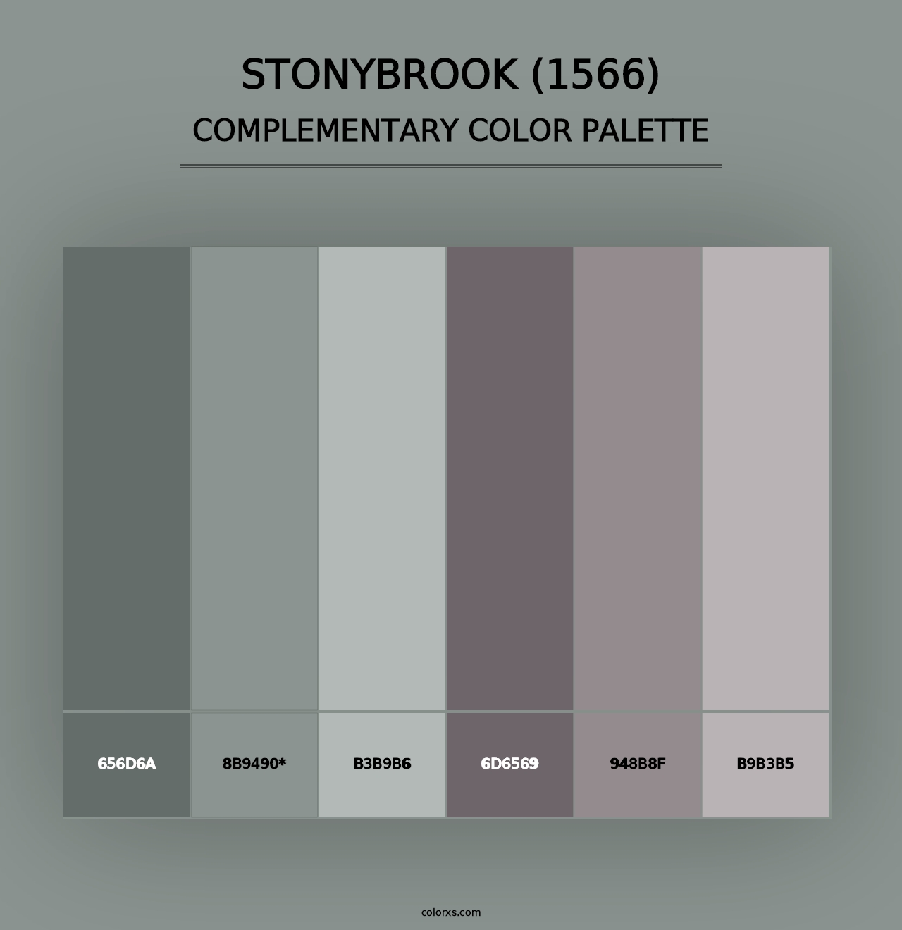 Stonybrook (1566) - Complementary Color Palette