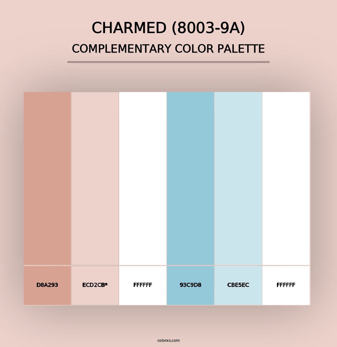 Charmed (8003-9A) - Complementary Color Palette