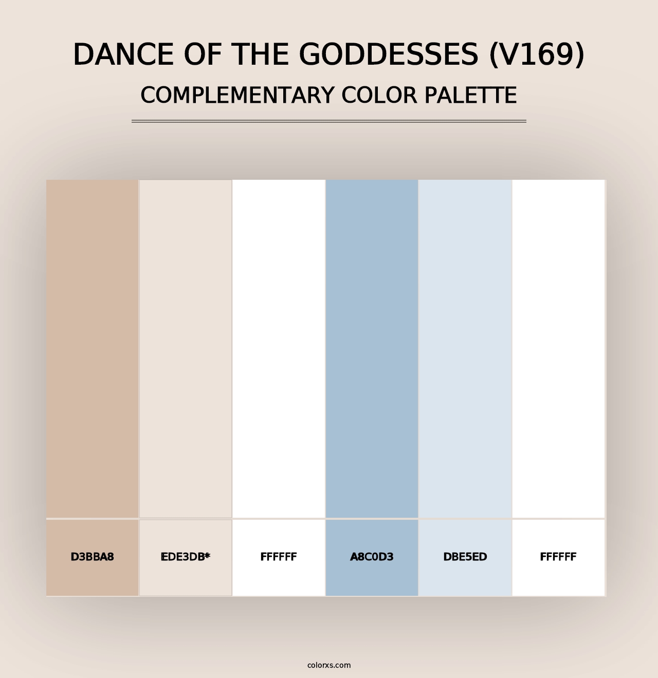 Dance of the Goddesses (V169) - Complementary Color Palette