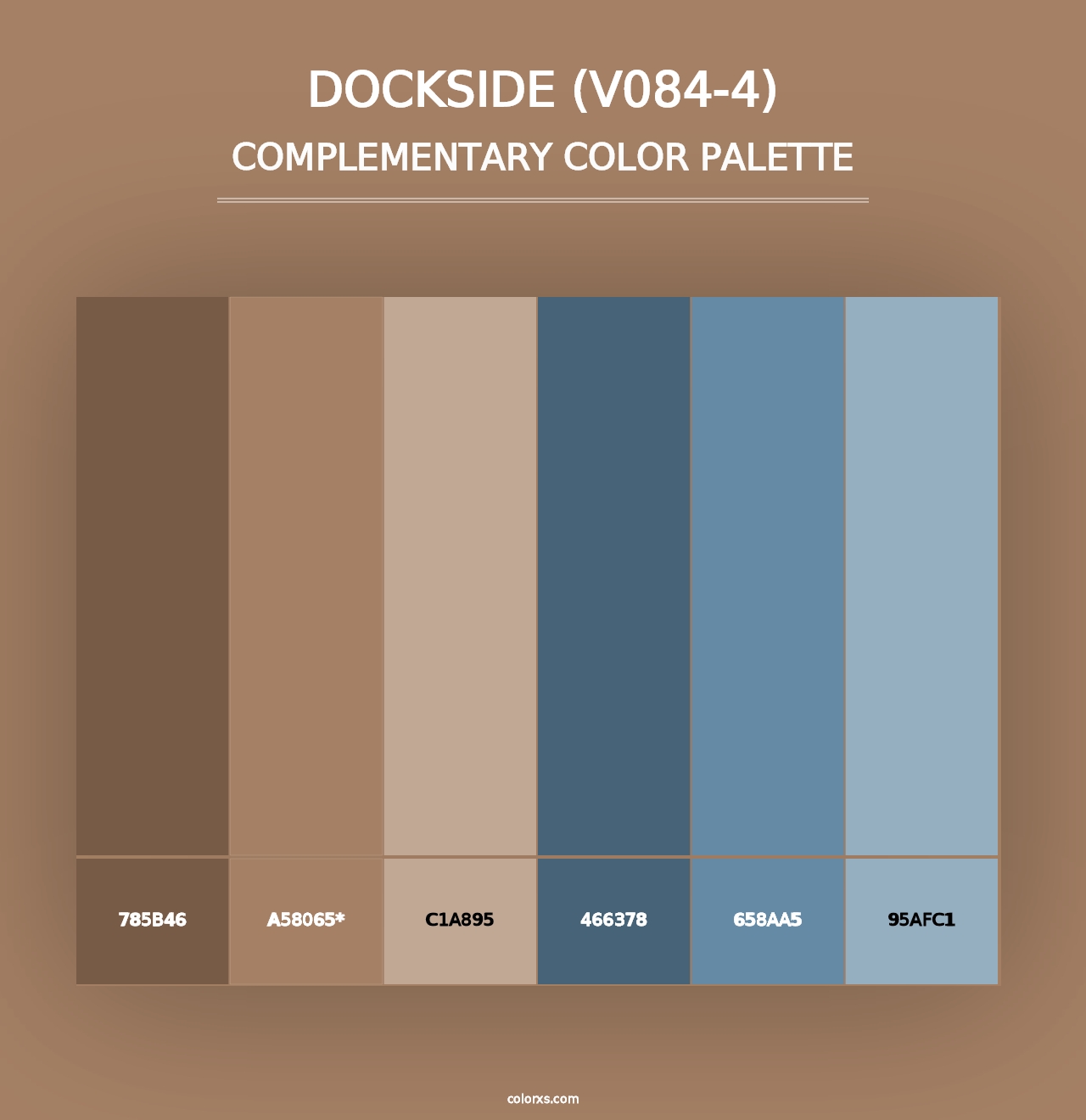 Dockside (V084-4) - Complementary Color Palette