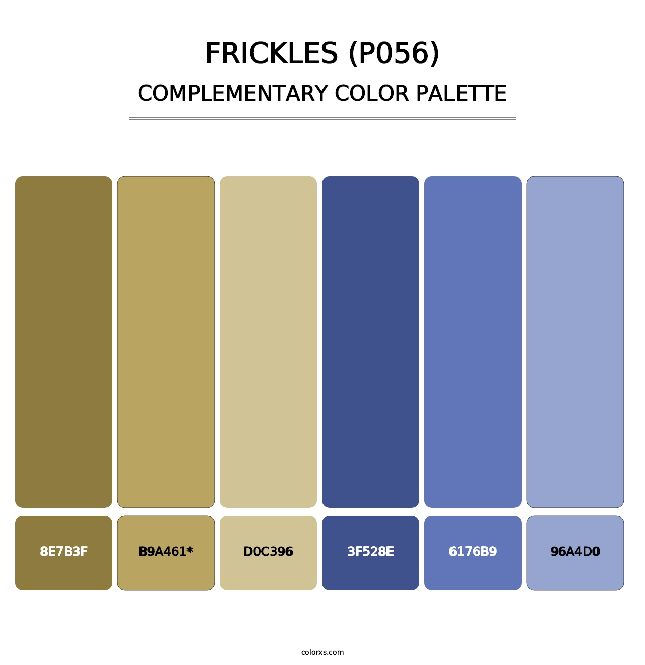 Frickles (P056) - Complementary Color Palette