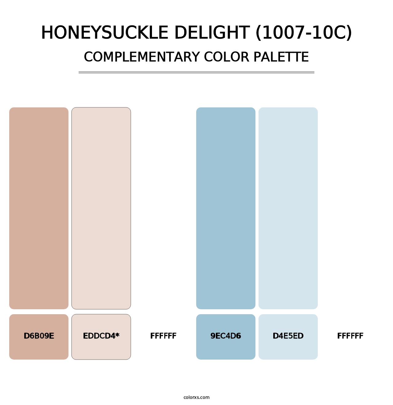 Honeysuckle Delight (1007-10C) - Complementary Color Palette