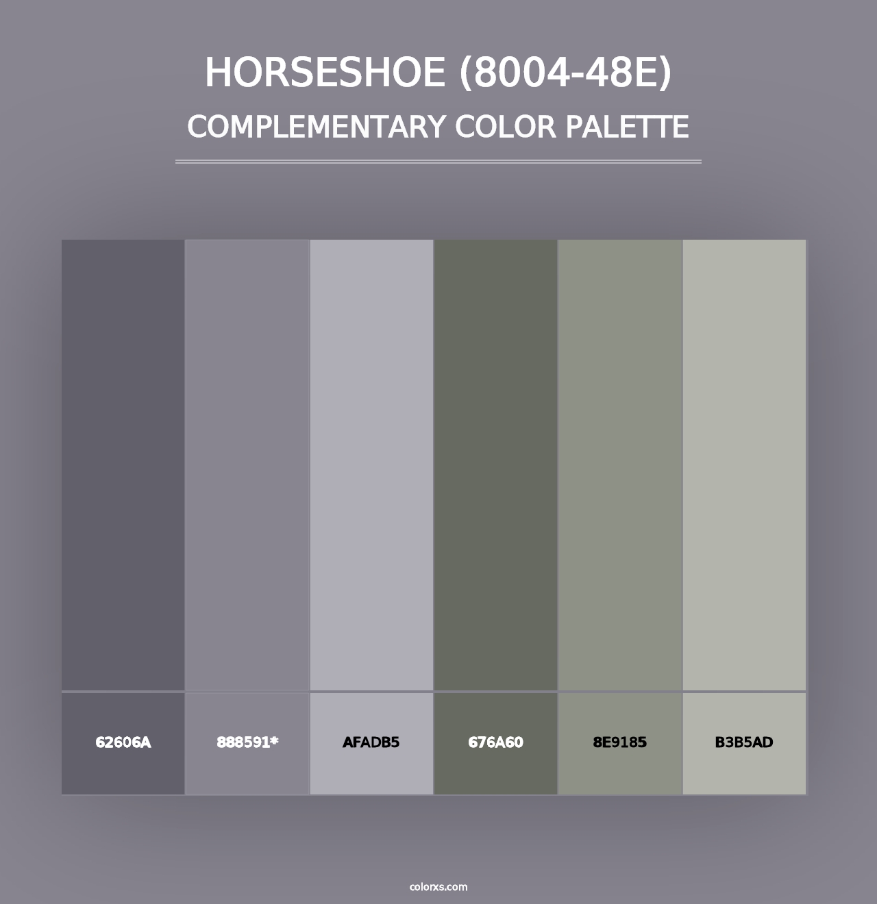 Horseshoe (8004-48E) - Complementary Color Palette