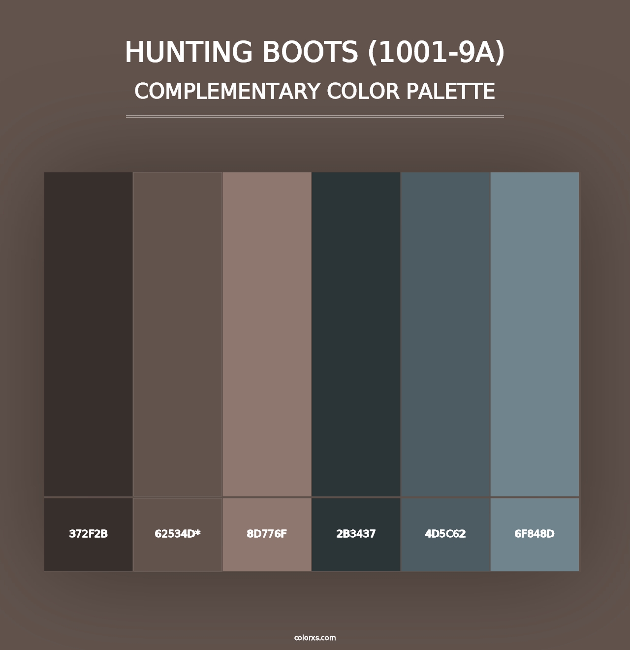 Hunting Boots (1001-9A) - Complementary Color Palette