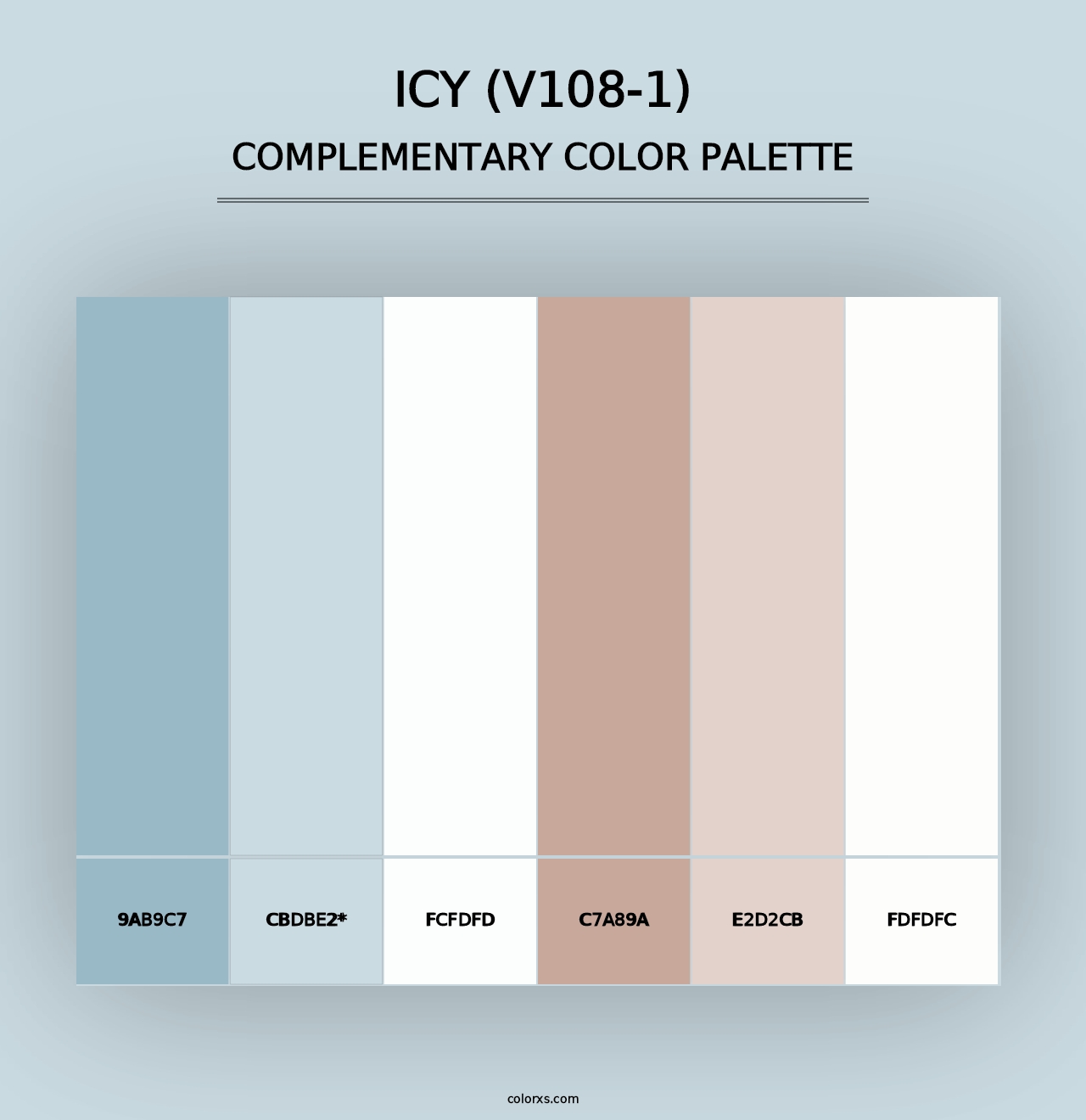 Icy (V108-1) - Complementary Color Palette