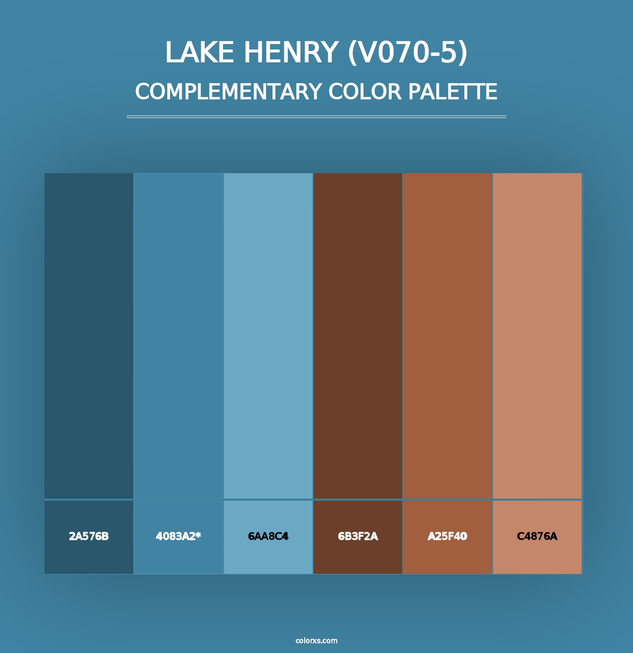 Lake Henry (V070-5) - Complementary Color Palette