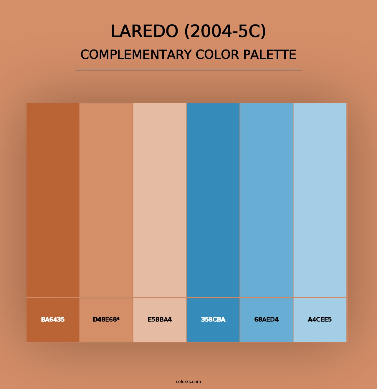 Laredo (2004-5C) - Complementary Color Palette