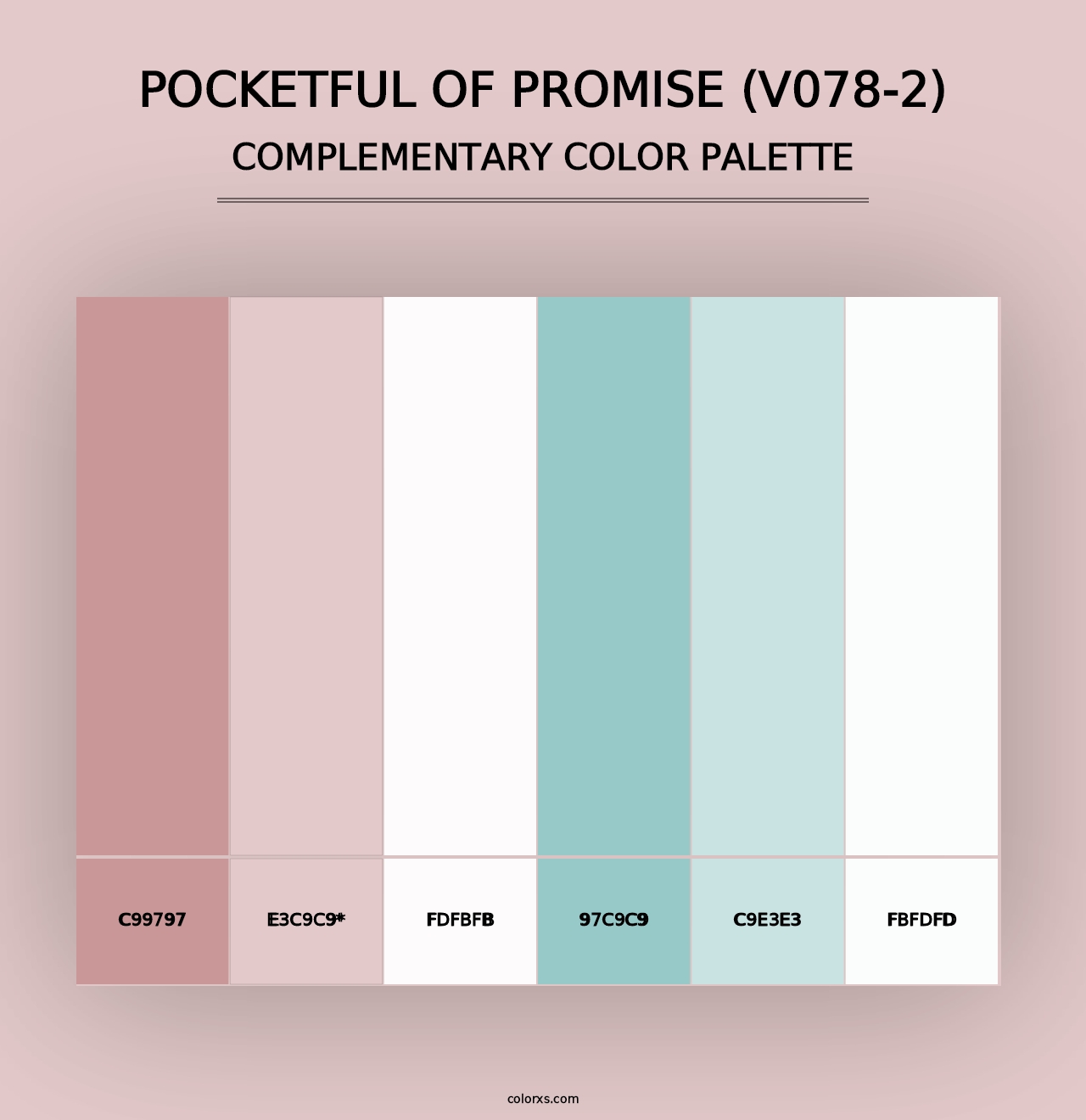 Pocketful of Promise (V078-2) - Complementary Color Palette