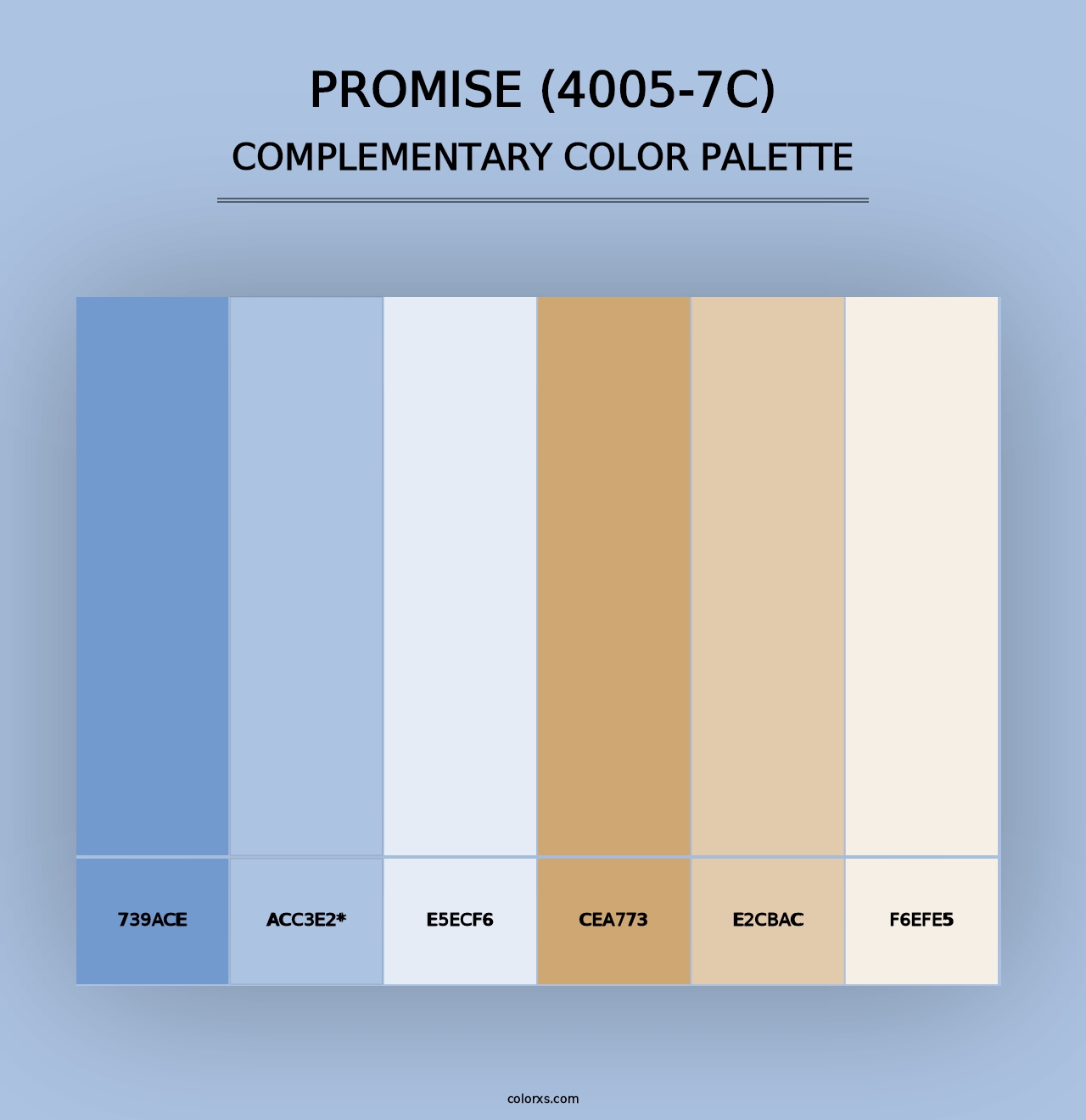 Promise (4005-7C) - Complementary Color Palette