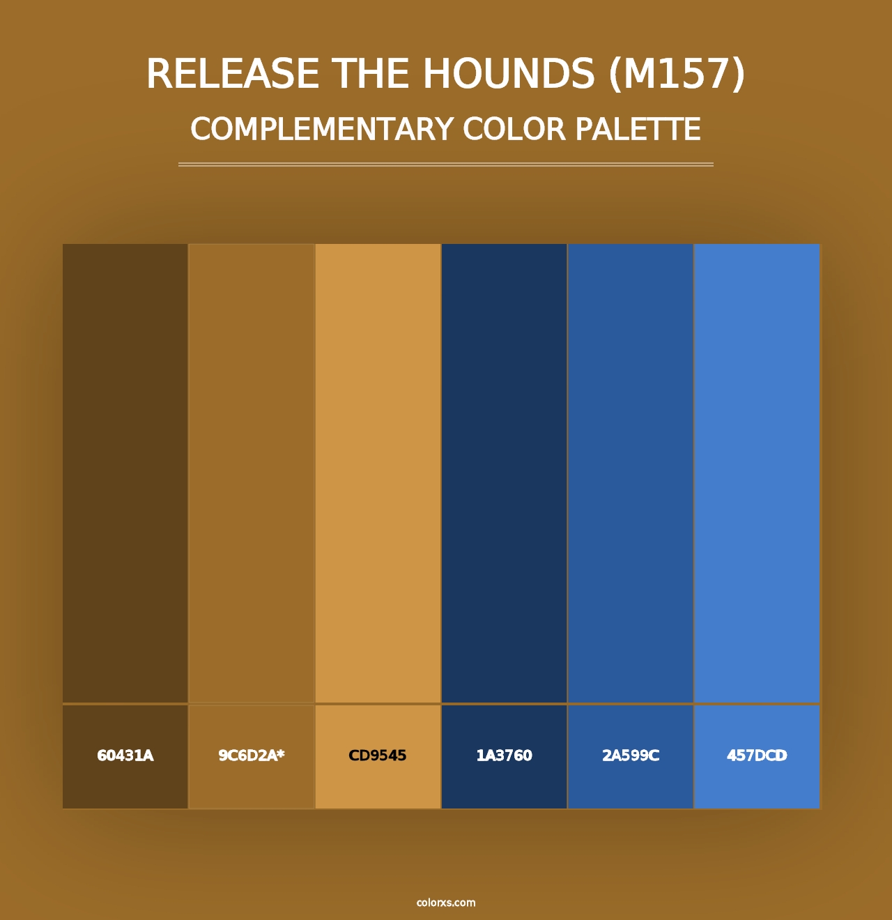 Release the Hounds (M157) - Complementary Color Palette