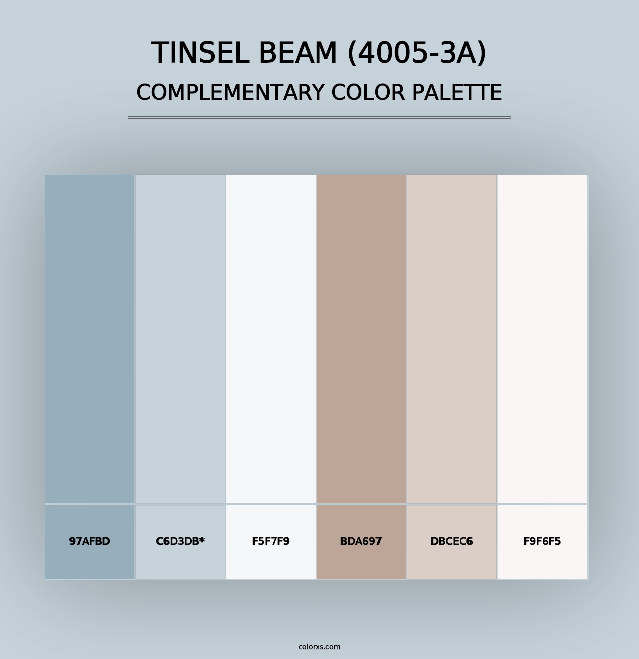 Tinsel Beam (4005-3A) - Complementary Color Palette