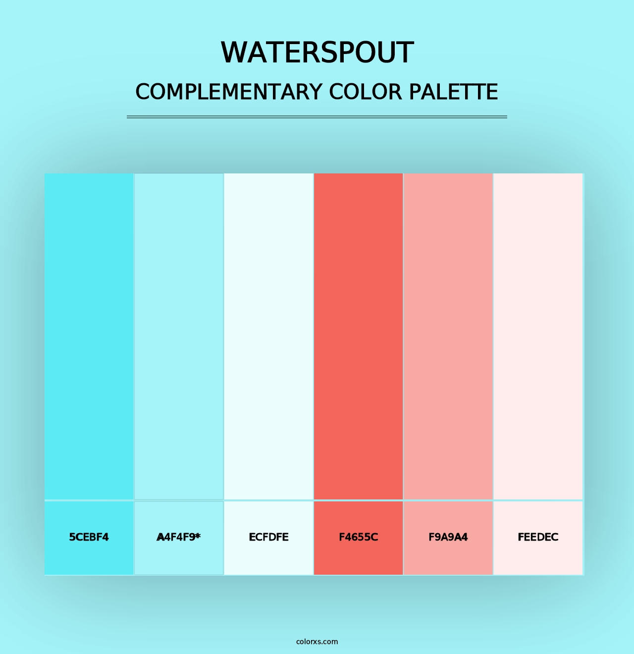 Waterspout - Complementary Color Palette