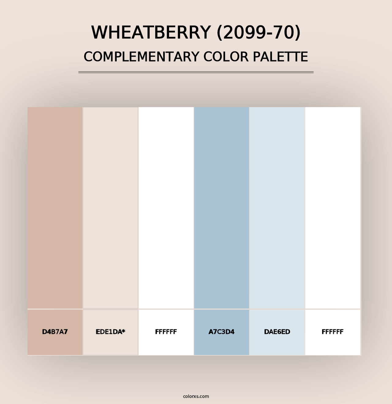 Wheatberry (2099-70) - Complementary Color Palette