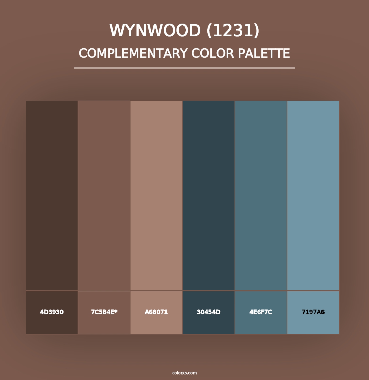 Wynwood (1231) - Complementary Color Palette