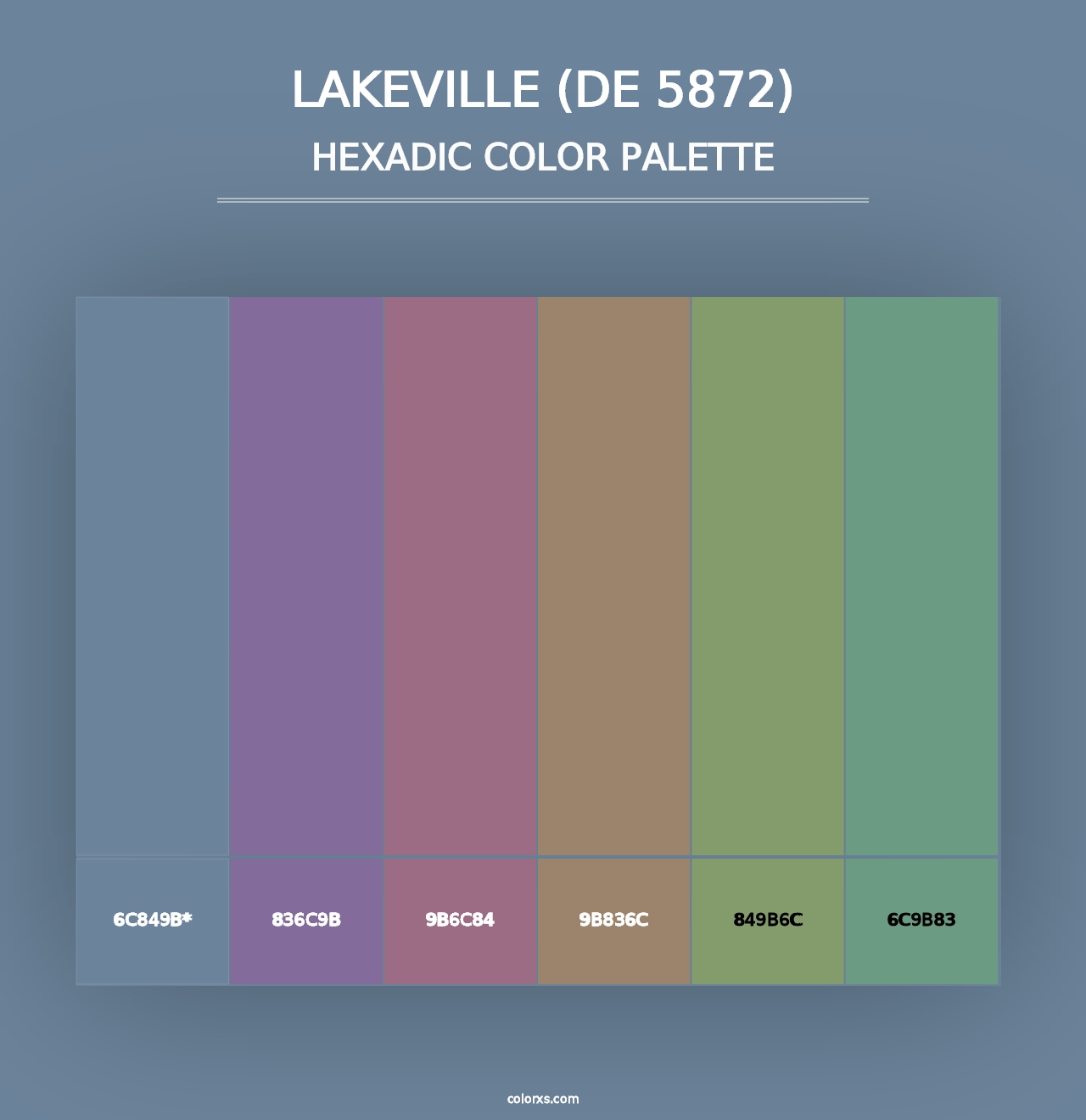 Lakeville (DE 5872) - Hexadic Color Palette