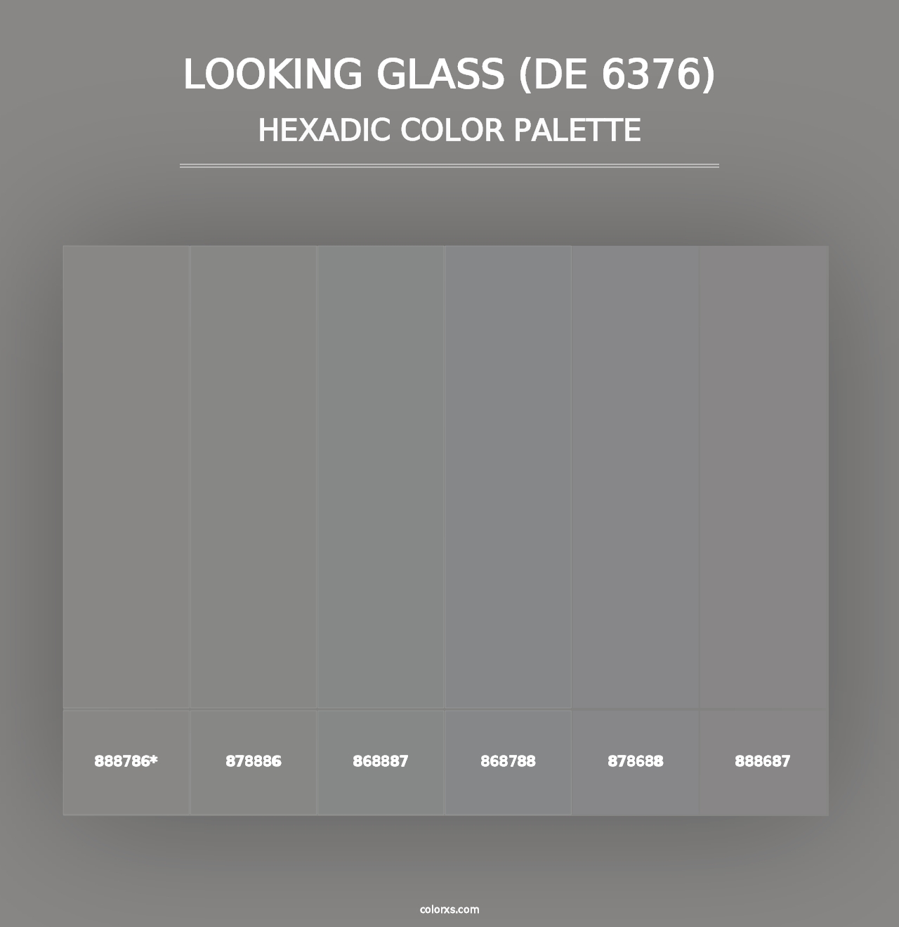 Looking Glass (DE 6376) - Hexadic Color Palette