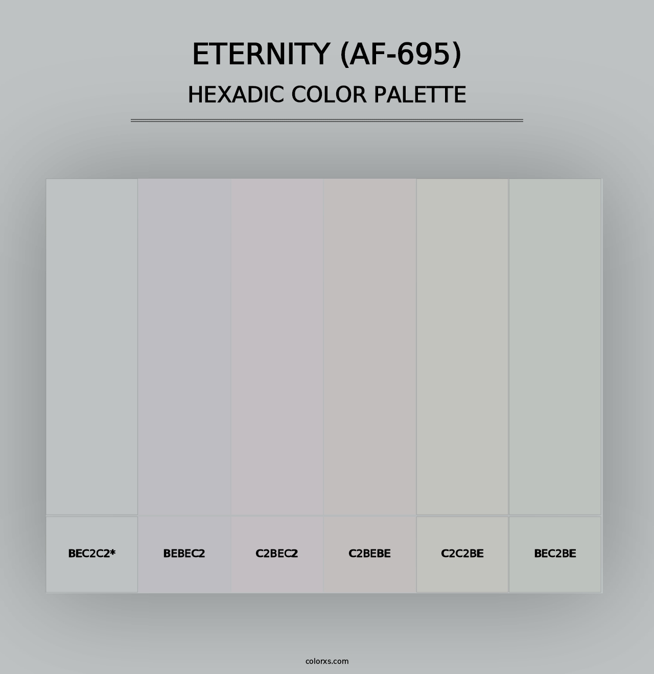 Eternity (AF-695) - Hexadic Color Palette