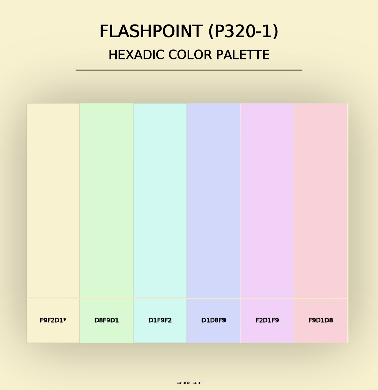 Flashpoint (P320-1) - Hexadic Color Palette