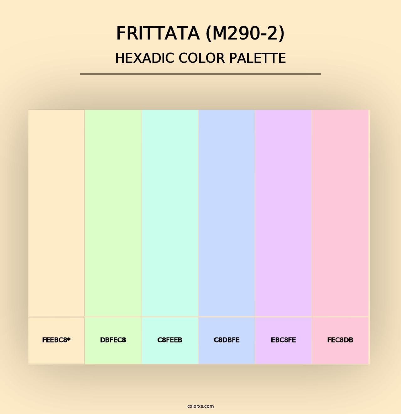 Frittata (M290-2) - Hexadic Color Palette